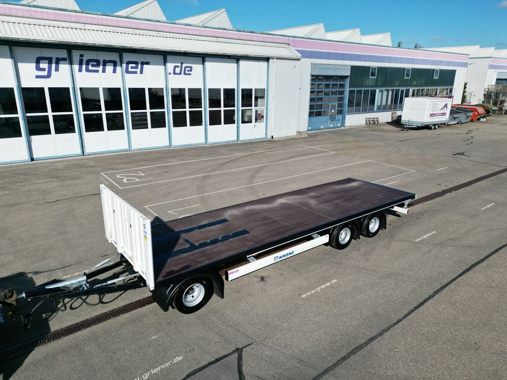 Krone ADP 27/ JUMBO PLATEAU ANHÄNGER KRONE 3-achs 8600  - Dropside/ Flatbed trailer: picture 3