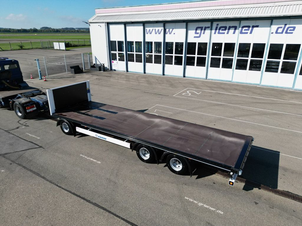 Krone ADP 27/ JUMBO PLATEAU ANHÄNGER KRONE 3-achs 8600  - Dropside/ Flatbed trailer: picture 4
