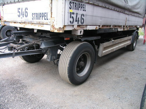 Krone AZW 18 - Container transporter/ Swap body trailer: picture 1