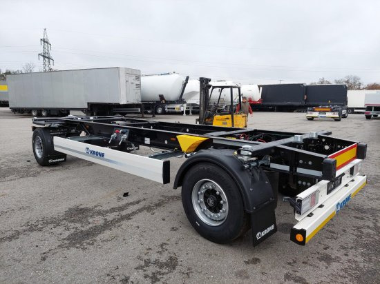 Krone AZW 18, Maxilafette  NEU - Container transporter/ Swap body trailer: picture 4