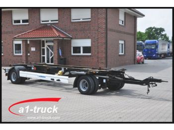 Container transporter/ Swap body trailer Krone AZW 20 Jumbo BDF Hub 920-1160mm: picture 1