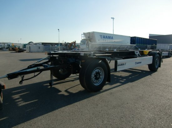 Krone AZ 18,Lafette Neu - Container transporter/ Swap body trailer: picture 1