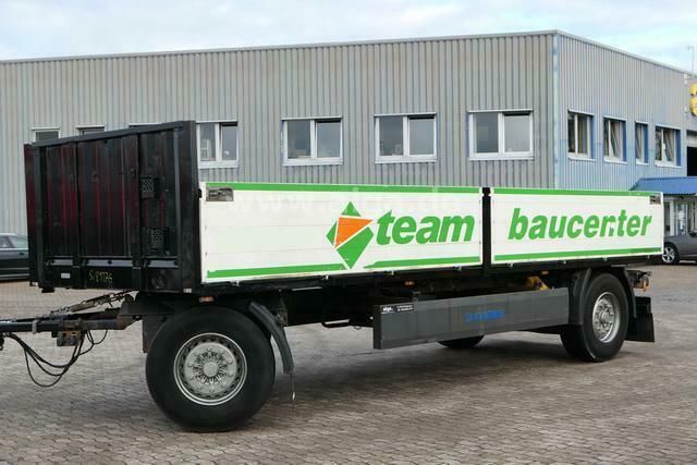 Krone AZ/7,12 m. lang/BPW/Luftfederung  - Dropside/ Flatbed trailer: picture 4