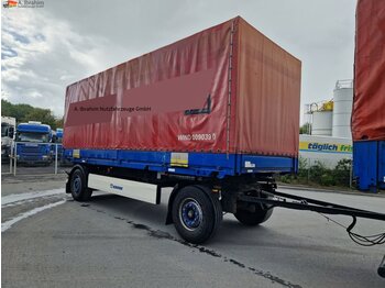 Krone AZ mit Wechselbrücke 7,40 m - Container transporter/ Swap body trailer: picture 1