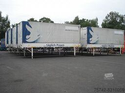 Krone BDF 7.45 Baustoff Plattform, Gerüstbau Plateau - Container transporter/ Swap body trailer: picture 4