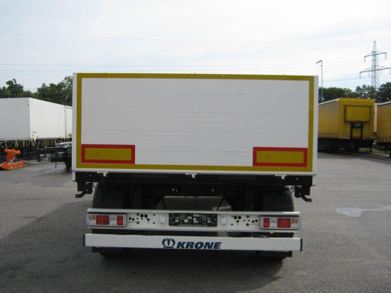 Krone Baustoffanhänger BPW Achsen 7,30m - Dropside/ Flatbed trailer: picture 5