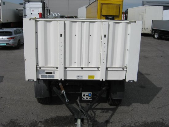 Krone Baustoffanhänger BPW Achsen 7,30m - Dropside/ Flatbed trailer: picture 2