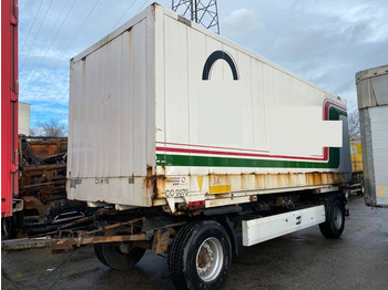 Krone Krone/Textilkoffer/Luft/Scheibe  - Container transporter/ Swap body trailer: picture 1