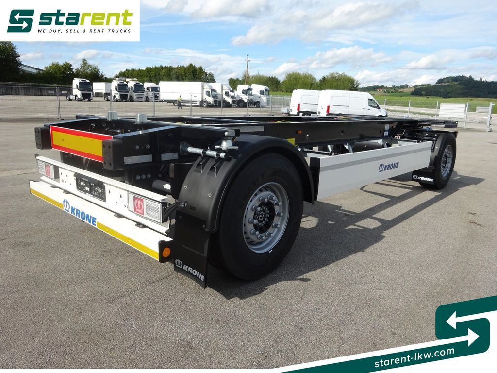 Krone Lafette AZW 18, BDF  Wechselrahmen  - Container transporter/ Swap body trailer: picture 5