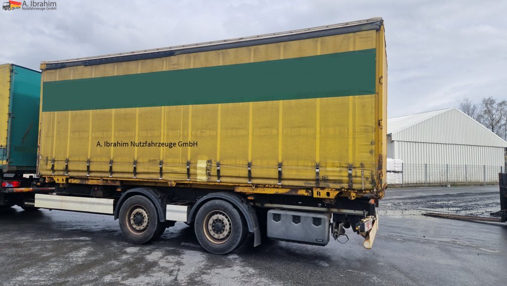 Krone Tandem Lafette DC07CL ohne Brücke - Container transporter/ Swap body trailer: picture 5