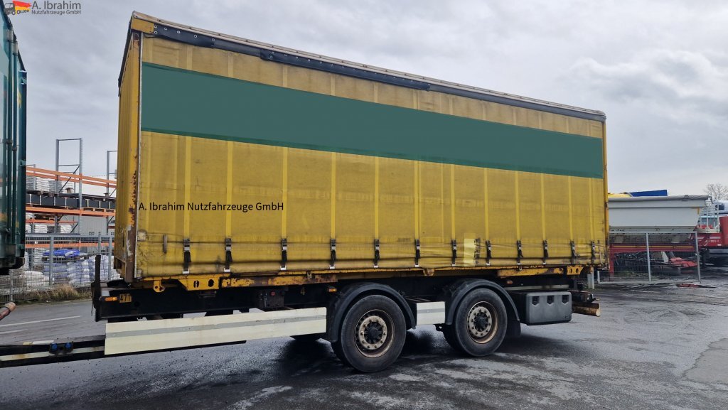 Krone Tandem Lafette DC07CL ohne Brücke - Container transporter/ Swap body trailer: picture 1