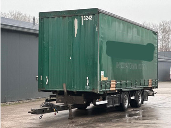 Krone WP 7,7 N2C-CS Wechselpritsche Schiebeplane  - Curtainsider trailer: picture 1