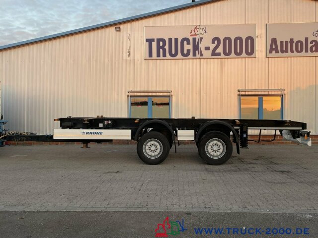 Krone ZZ18 XF0 eLE10 Box Carrier - Luft - BPW Achsen - Container transporter/ Swap body trailer: picture 1