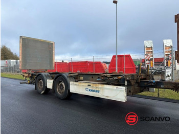 Krone ZZW 18 EL - Container transporter/ Swap body trailer: picture 1