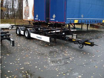 Container transporter/ Swap body trailer Krone - ZZ 18 Jumbo BDF C 7820 7,82 235/75R17.5: picture 1
