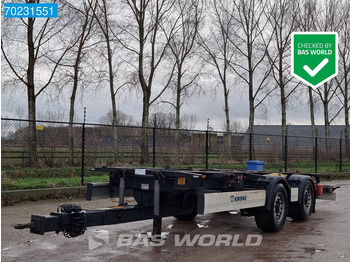 Krone ZZ Lafette TÜV 09/24 - Container transporter/ Swap body trailer: picture 1