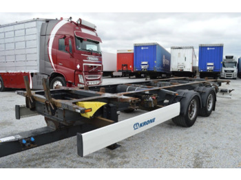 Krone ZZ Original Tandem BDF for Containers - Container transporter/ Swap body trailer: picture 1
