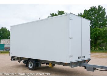 Closed box trailer Krukenmeier ELPS 5,2   Durchlader - NL2,9to - 38m³: picture 1