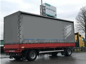 Curtainsider trailer Krukenmeier PRITSCHENANHÄNGER 18 t. zwillingsbereift: picture 1