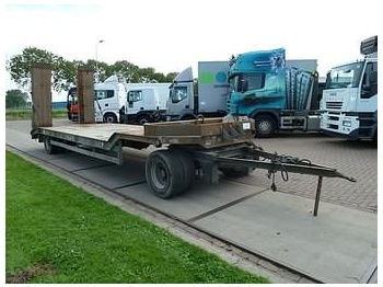 Low loader trailer for transportation of heavy machinery LANGENDORF: picture 1