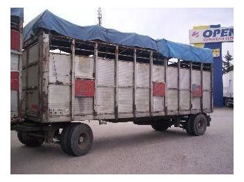 Closed box trailer for transportation of animals LECINENA RR-2ED: picture 1