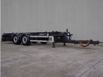 Container transporter/ Swap body trailer LECI TRAILER 18T-2 ESS LECITRAILER: picture 1