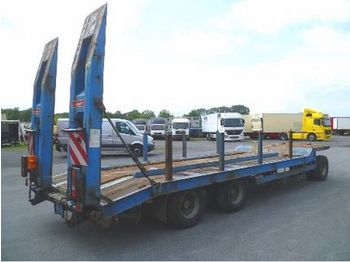 Low loader trailer for transportation of heavy machinery Langendorf 30 T. MECH.RAMPEN, CONTAINERVERRIEGELUN: picture 1