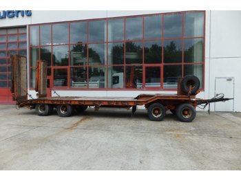 Low loader trailer for transportation of heavy machinery Langendorf 4 Achs Tieflader  Anhänger: picture 1