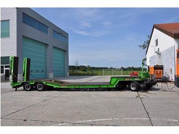 Low loader trailer for transportation of heavy machinery Langendorf TBUE 27,5: picture 1