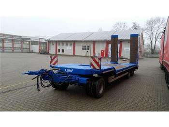 Low loader trailer for transportation of heavy machinery Langendorf TU 24/30: picture 1