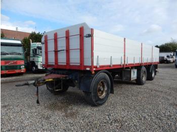 Dropside/ Flatbed trailer LeciTrailer 24 ton 3 axle: picture 1