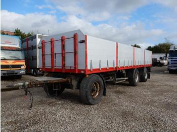 Dropside/ Flatbed trailer LeciTrailer 24 ton 3 axle: picture 1