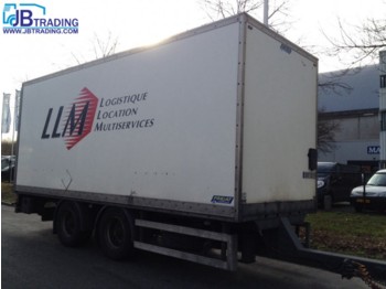 Closed box trailer Lecitrailer Middenas Disc brakes: picture 1