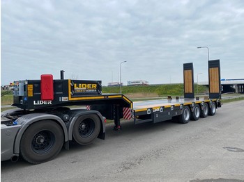 New Low loader trailer Lider Lider 80 Ton Quad/A Lowboy: picture 1