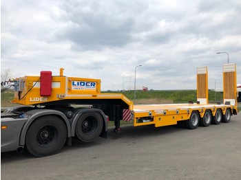 New Low loader trailer Lider Lider LD07 80 Ton Quad/A Lowboy: picture 1