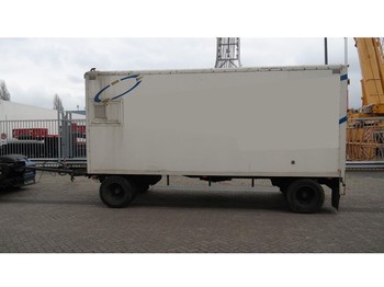 Closed box trailer Ligthart 2 AXLE CLOSED BOX TRAILER: picture 1