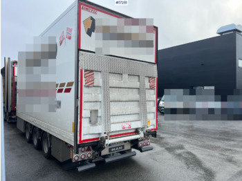 Limetec 3 akslet skapkjerre - Closed box trailer: picture 1