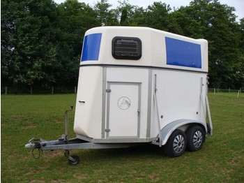 Livestock trailer 2Er-Pferdeanhänger Holz/Poly