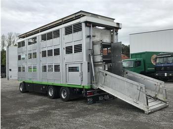  3 Achs Viehanh. KABA AT 24/80 - Livestock trailer