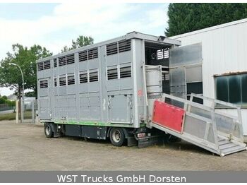 KABA 3 Stock  Vollalu 7,30m Hubdach  - livestock trailer