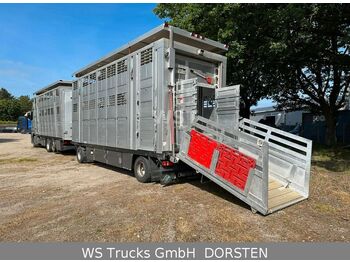 Menke-Janzen 3 Stock Hubdach Tränken  - Livestock trailer