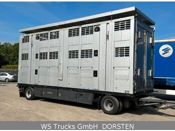 Menke-Janzen 3 Stock Hubdach Tränken  - Livestock trailer