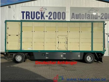 Menke-Janzen Viehtransporter + Durchlader LKW möglich 1. Hand - Livestock trailer