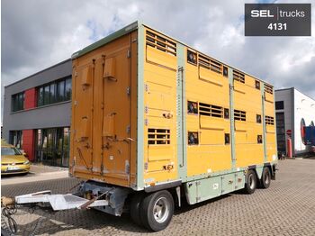 Pezzaioli RBA31 / Hubdach / 3 Stock  - Livestock trailer