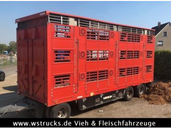 Pezzaioli RBA 32  3 Stock , Hubdach  - Livestock trailer