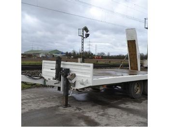  2007 Blomenroehr Twin Axle Trailer c/w Ramps (German Reg. Docs. Available) - Low loader trailer
