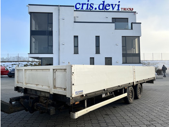 Ackermann Tandem Tieflader Glas - Low loader trailer