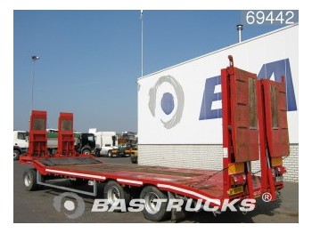 De Angelis Steelsuspension Hydraulische Rampen 3R3 - low loader trailer