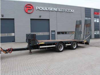 Diversen HFR 2-axle tandem hydraulic ramps - Low loader trailer