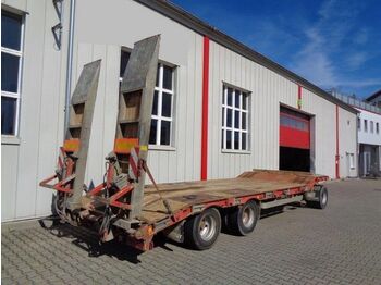 Fliegl DTS 300 3-Achs-Tieflader-Anhänger, Verbreiterung  - Low loader trailer